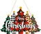 Greentek; Merry Christmas Door Sign, Wooden Christmas Tree Wreath Hanging Plaque, Buffalo Plaid Farmhouse Holiday Decor, Rustic Front Door Wall Hanger, Xmas Party Decoration for Indoor Outdoor Home; Category:Porch Signs; Image:2